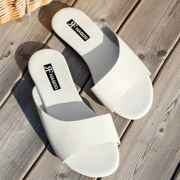 Fashion Fish Mouth Flat Slides Slippers Summer Seaside Vacation Beach Shoes For Women Sandals - Image 2