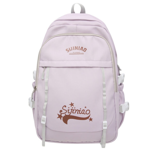 New Lightweight Simple Casual Backpack Female Student Cute - Image 3