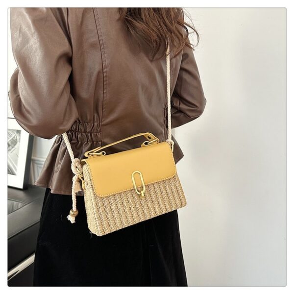 Handbag Western Style One-shoulder Versatile Woven Bag - Image 8