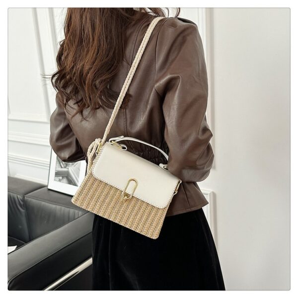 Handbag Western Style One-shoulder Versatile Woven Bag - Image 7