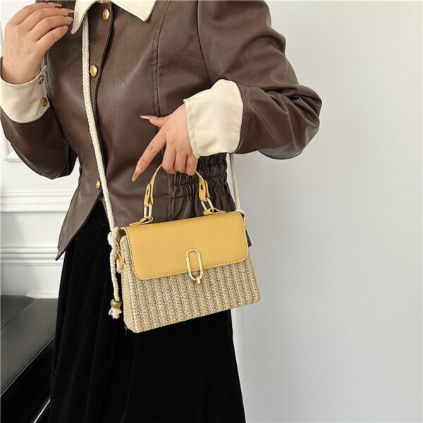 Handbag Western Style One-shoulder Versatile Woven Bag - Image 5