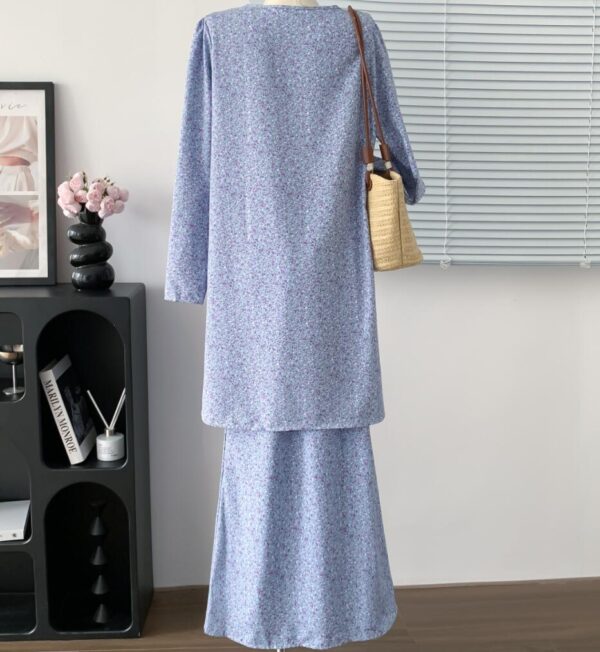 Women's Clothing Printed Color Casual Suit Dress - Image 4