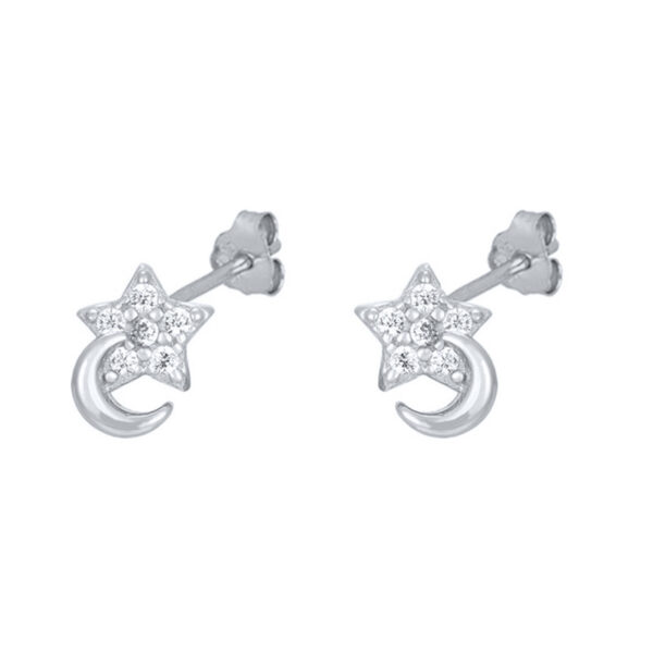 Simple Commute Inlaid Zircon Trendy Earrings - Image 10