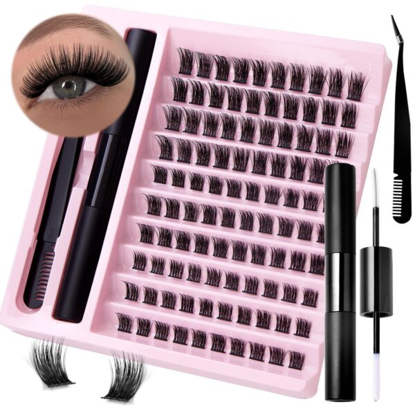 Large Capacity Single Cluster False Eyelashes Suit - Image 5