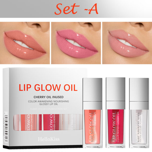 No Stain On Cup Moisturizing And Nourishing Lip Lip Gloss 3 Pack Suit - Image 5