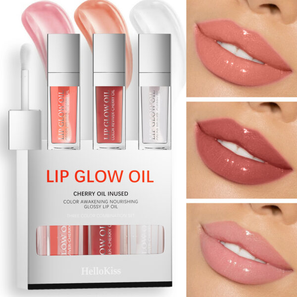 No Stain On Cup Moisturizing And Nourishing Lip Lip Gloss 3 Pack Suit - Image 2