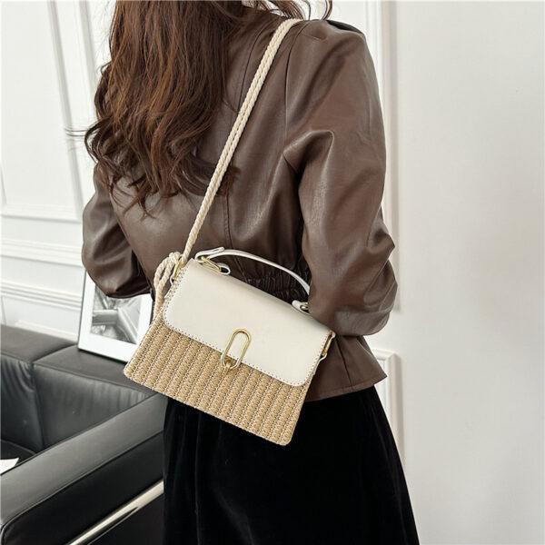 Handbag Western Style One-shoulder Versatile Woven Bag - Image 10