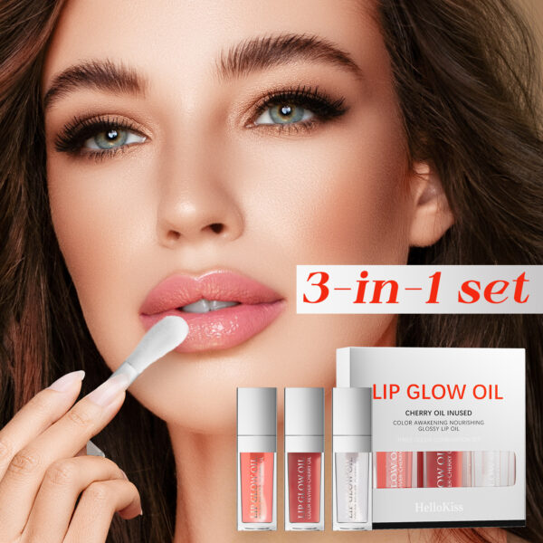 No Stain On Cup Moisturizing And Nourishing Lip Lip Gloss 3 Pack Suit - Image 6