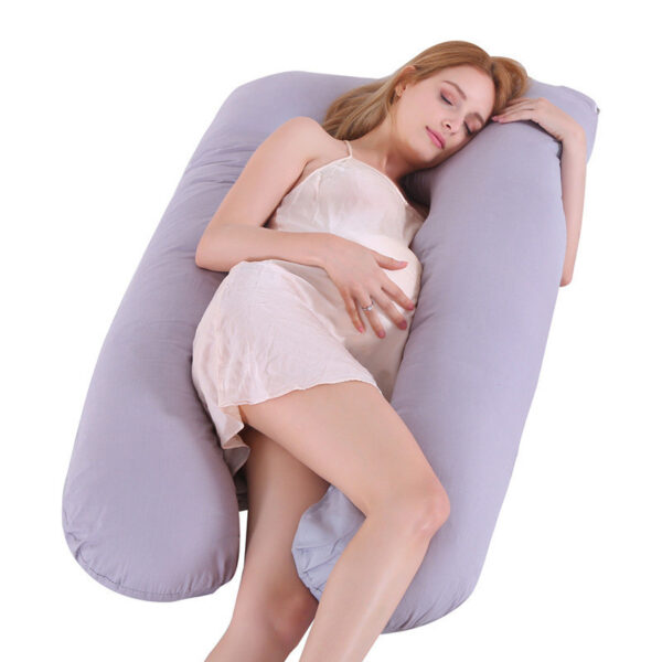 Summer Sleeping Support Pillow For Pregnant Women U Shape Maternity Pillows Pregnancy Ice Silk - Image 5