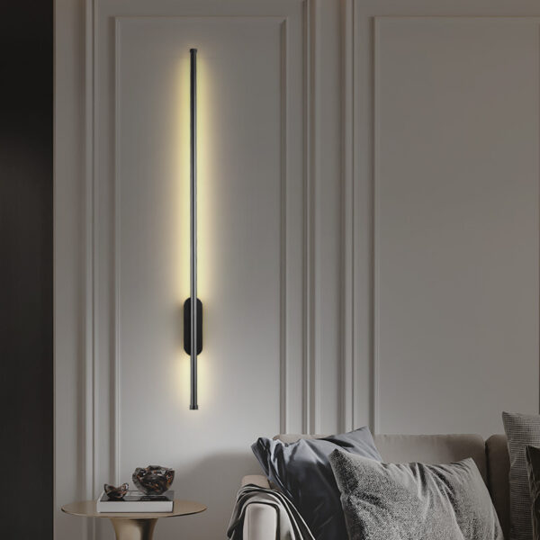 Modern Living Room Tv Bedroom Bedside Background Wall Nordic Lamps - Image 2