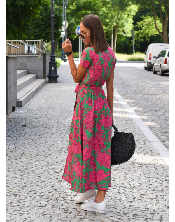 Women's Fashionable Printed Beach Dress - Image 5