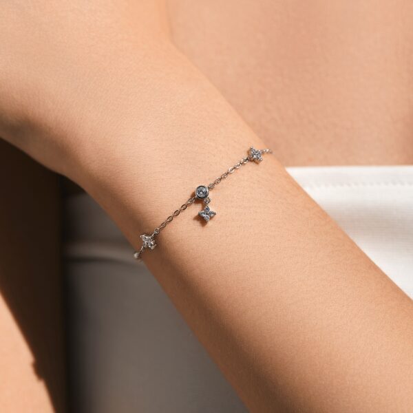 S925 Silver Mori Sweet Delicate Lucky Bracelet For Women